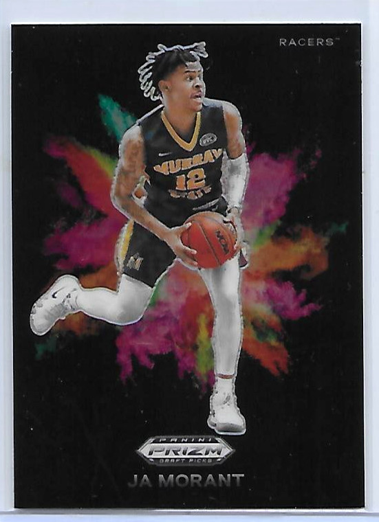 2024 PANINI PRIZM DRAFT PICKS JA MORANT BLACK COLOR BLAST SSP #7 GRIZZLIES