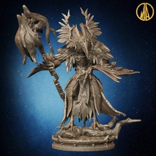 Monolith Arts - Dunkelelfen - Feral Druid #6 - DnD/TTRPG Figur/Miniatur