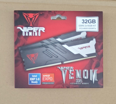Patriot Viper Venom 32GB Kit 2x16GB DDR5 6000 CL36 1,35V XMP EXPO PVV532G600C36K