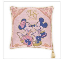 Tokyo Disney Resort Cushion Mickey Minnie Fantasy Springs Hotel Japan Edition