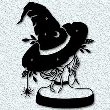 Halloween Wall Art. Decoration. witchy witch wall art halloween witch wall decor