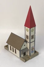 Faller HO 238 Church Details Painted 5-3/4" x 3-1/4" x 8-3/4"