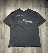 Vintage Pink Floyd Shirt Mens XL Black Dark Side Of The Moon 1998
