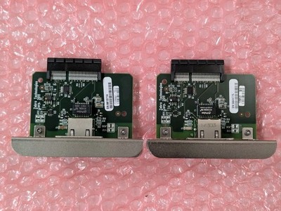 (2)Zebra Internal Ethernet Print Server Card P1038204-01 ZT210 ZT230 ZT410 ZT420