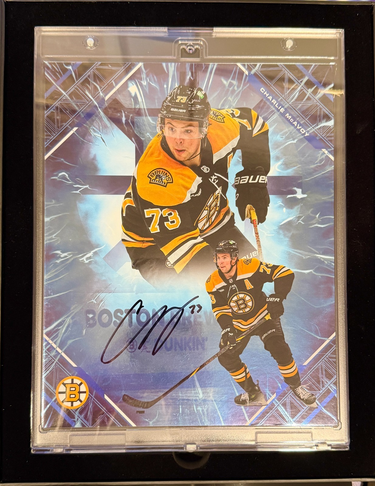 Charlie McAvoy Auto - #10/10 - Boston Bruins NHL - 2025 Fanatics Emanate