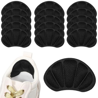 16 Pack Back of Heel Cushion Inserts Self Adhesive Grip Pads Heel Guard Liners