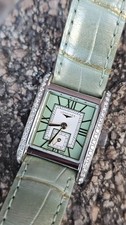 Longines Mini Dolcevita Green Dial 21.5mm Lady's Quartz Watch W/ Box & Card 2024
