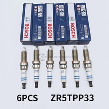 ZR5TPP33 OEM Set of 6 Spark Plug High Power Fits For Bosch BMW E82 E88 F32 F10