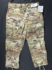 NEW Army OCP Multicam Scorpion Uniform Pants 50/50 Cotton/Nylon LARGE XSHORT