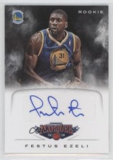2012-13 Panini Marquee Rookie Signatures Festus Ezeli #54 Auto 9xg