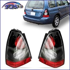 Pair Tail Lights Lh Rh Without Bulbs For 2008 Subaru Forester Sports