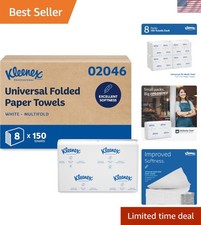 High-Quality Multifold Paper Towels   1,200 Sheets in Eco-Conscious Packaging