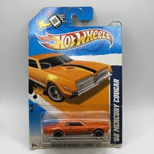 Hot Wheels '68 Mercury Cougar Muscle Mania Ford 2012 Orange