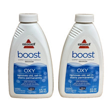 2x Bissell Pet Boost Oxy Formula for Cleaning Carpets - 8 OZ EACH