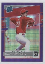 2020 Panini Donruss Optic FOTL Purple Pandora Prizm 13/99 Kwang-Hyun Kim #94 0q3