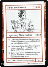 [1x] Tibalt the Chaotic Near Mint, English Mystery Booster: Convention Edition M