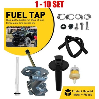 1-10X Valve Fuel Petcock Fit Honda Foreman 450 TRX450ES TRX450S 4x4 1998-2001 B