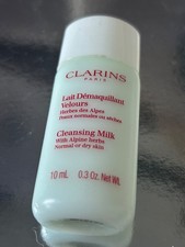 Clarins Cleansing Milk 10ml with Alpine herbs normal or dry skin new mini