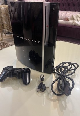 Sony PlayStation 3 PS3 Fat 80GB CECHL04 Console Tested Works + Controller