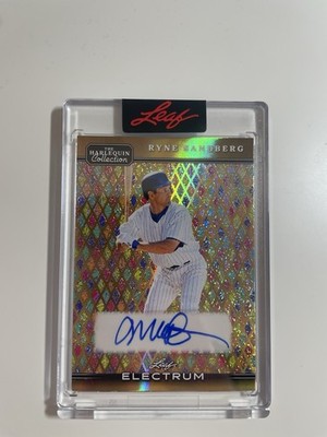 Leaf Electrum Ryne Sandberg 1/1 Auto    Cubs  