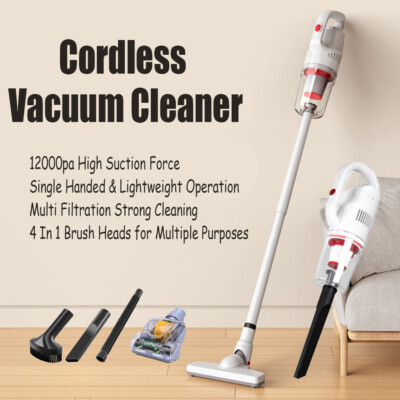 Electric Floor Rechargeable Stick Upright Cordless Handheld Vacuum Cleaner