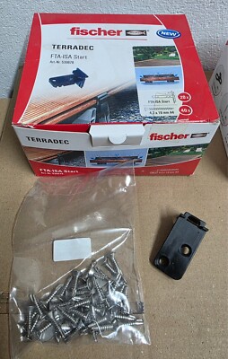 20x FISCHER Terassendielen-Abstandshalter 'Terradec FTA-ISA Start' unsichtbar
