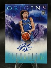 🔥 SSP /15 ON CARD 🔥 2023-24 Origins Dereck Lively II Turquoise Elevation Auto