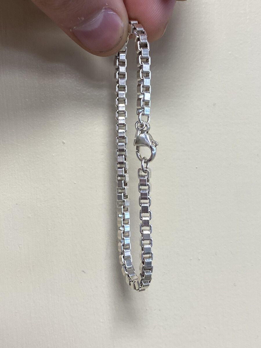 Tiffany & Co. Venetian Link Chain Bracelet 925 Sterling Tiffany & Co. Venetian Link Chain Bracelet 925 Sterling