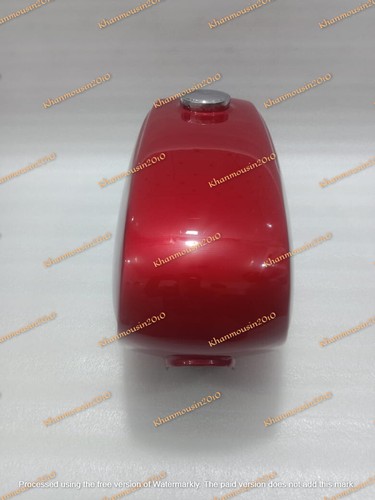 New Zündapp 517 KS 50 Cross C50 Sport GTS 50 Cherry & White fuel tank 1975 - Foto 4 di 6