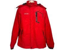 Moerdeng Mens M Jacket Ski Snow Waterproof Winter Mountain Hooded Raincoat