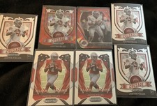 2021 PANINI PRIZM DRAFT PICKS JUSTIN FIELDS RED CRACKED ICE #121 CRUSADE RC 163