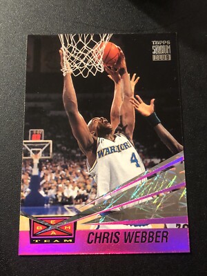 1993-94 Topps Stadium Club Beam Team Chris Webber #21 Rookie RC
