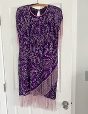 Vintage Beaded Mid-Length Cocktail Dress