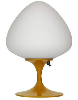 Stemlite Table Lamp by Designline in Butterscotch Yellow-Mid Century Retro Lamps