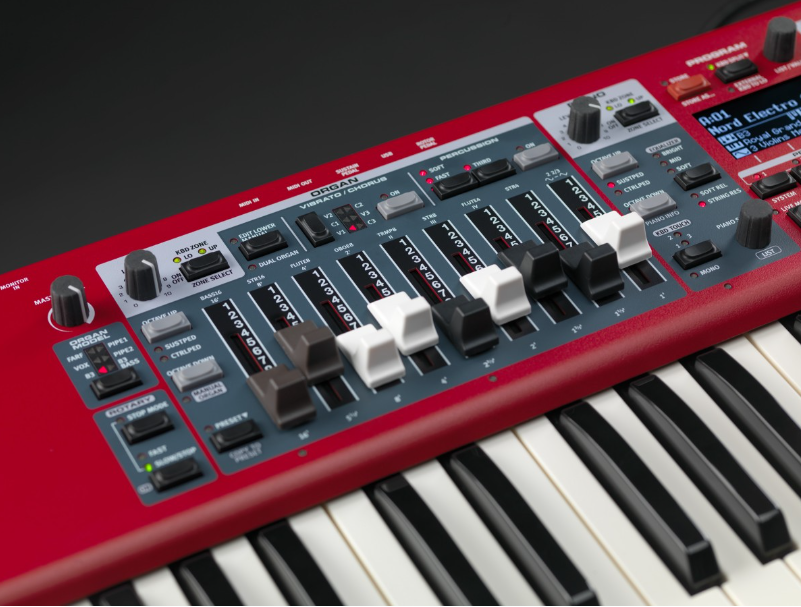 Nord Electro 6D 61-Note Semi-Weighted Waterfall Keyboard for Nord Electro 6D 61-Note Semi-Weighted Waterfall Keyboard for