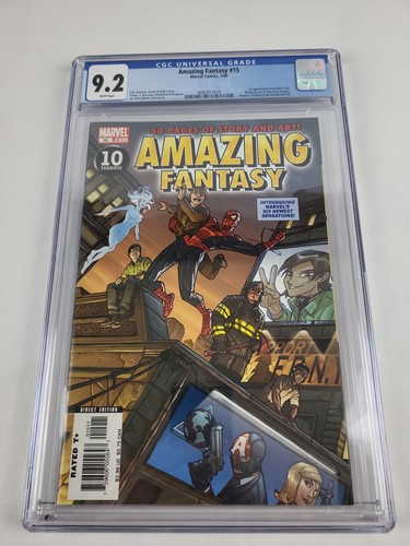 Amazing Fantasy #15 (2006) CGC 9.2 First Appearance of Amadeus Cho + 4 More
