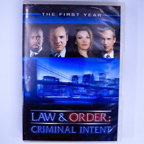 Law And Order: Criminal Intent - Season 1 (DVD, 2001) Vincent D'Onofrio