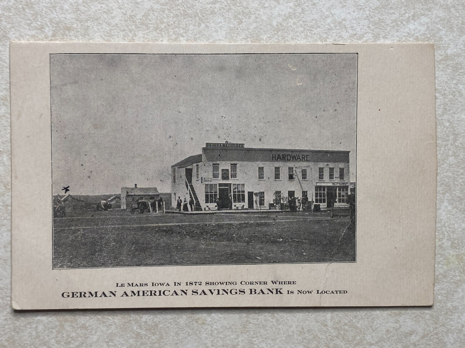 G1669 Postcard German American Savings Bank Le Mars Iowa IA eBay
