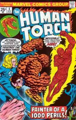Human Torch, Vol. 2 (8A)   Marvel Comics 1975