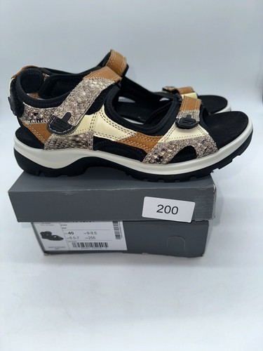 Ecco Yucatan Offroad Sandals Hiking Multicolor Women S EU 40 Us 9-9.5 REP BOX - Picture 3 of 7
