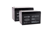 Freedom 943 Replacement Scooter Batteries Set of 2 - 12V 12AH SLA Batteries 