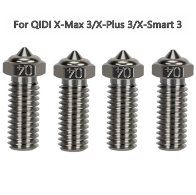 5/10pcs Nozzle For QIDI Q1-Pro/X-Max 3/X-Plus 3/X-Smart 3 Copper Plated Nozzles