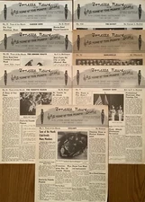 Lot of 7 - 1939 TONETTE NEWS & Tune of the Month - Lyons Band Instrument Co.