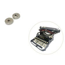x2 Thumb Nut for Corona No.3 Typewriter Ribbon Spool Folding Screw Holder Part thumbnail