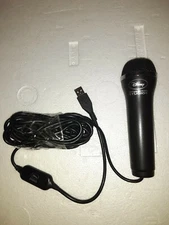LOGITECH BLK Disney Interactive Studios Microphone Nintendo Wii,Xbox360,PS2, PS3