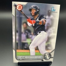2022 Bowman Paper Prospects #BP-8 Benyamin Bailey 1st Bowman Chicago White Sox