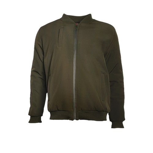 Men's Jacket Water Resistant Industrial Multi-Pocket Casual Bomber Coat - Picture 5 of 30