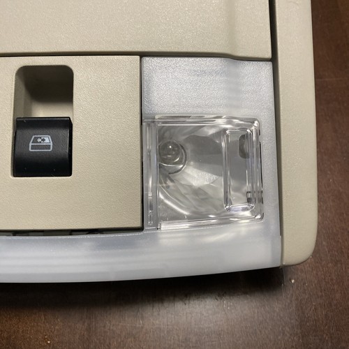 09 10 11 12 13 14 OEM FORD F150 OVERHEAD CONSOLE DOME LIGHT STORAGE COMPARTMENT - Picture 4 of 11