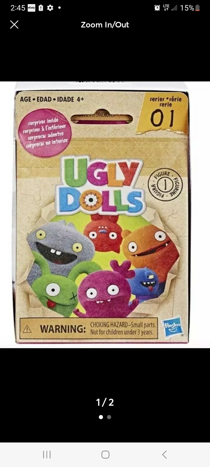 Lot of 20 UGLY DOLLS Mini Figurines Blind Bags, Series 1. New eBay