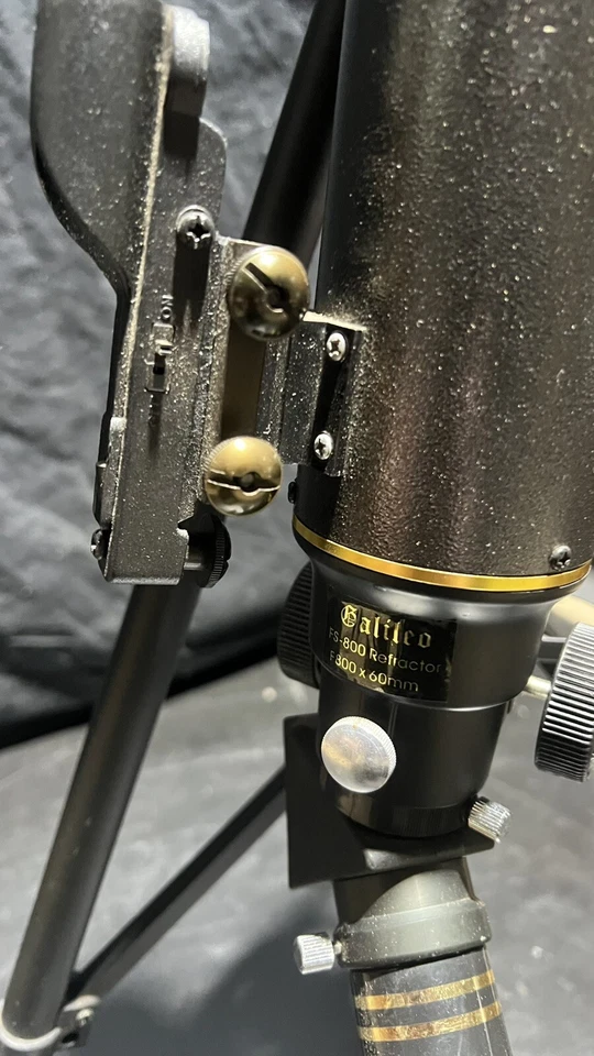 Galileo FS 800. Telescopio refractor 800 mm X 60 mm + 2 lentes. Usado Foto 2 de 4